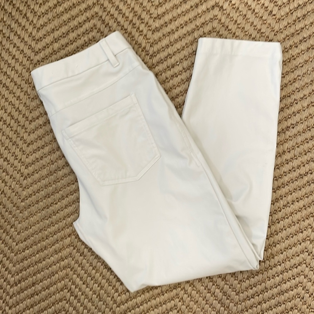 Lululemon - ABC Slim Casual Pants - Light Cream / White  32